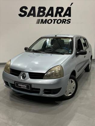 RENAULT CLIO 1.6 AUTHENTIQUE SEDAN 16V FLEX 4P MANUAL RENAULT CLIO 1.6 AUTHENTIQUE SEDAN 16V FLEX 4P MANUAL